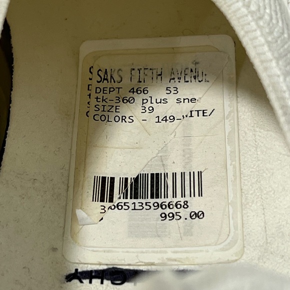 Givenchy White TK-360 + Sneakers Knit Women’s EU 39/US 9 - Picture 5 of 10